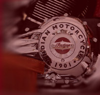 Indian Motorcycle ilustrace